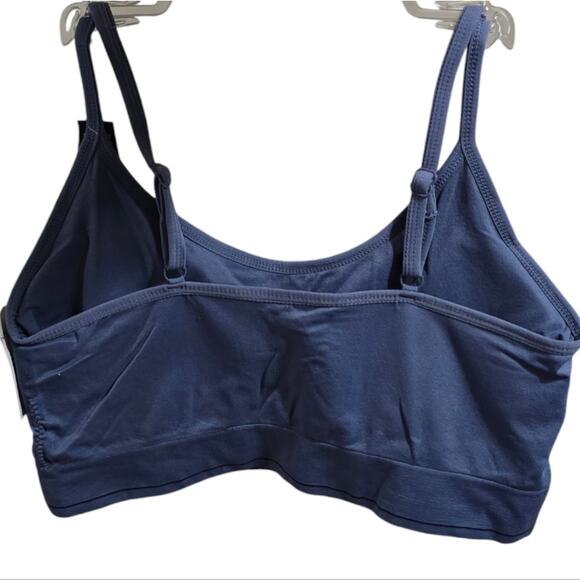 Nautica 3Pk Lounge Active Comfy Athletic Blue Sports Bra Bralettes Set Plus size - Picture 8 of 11